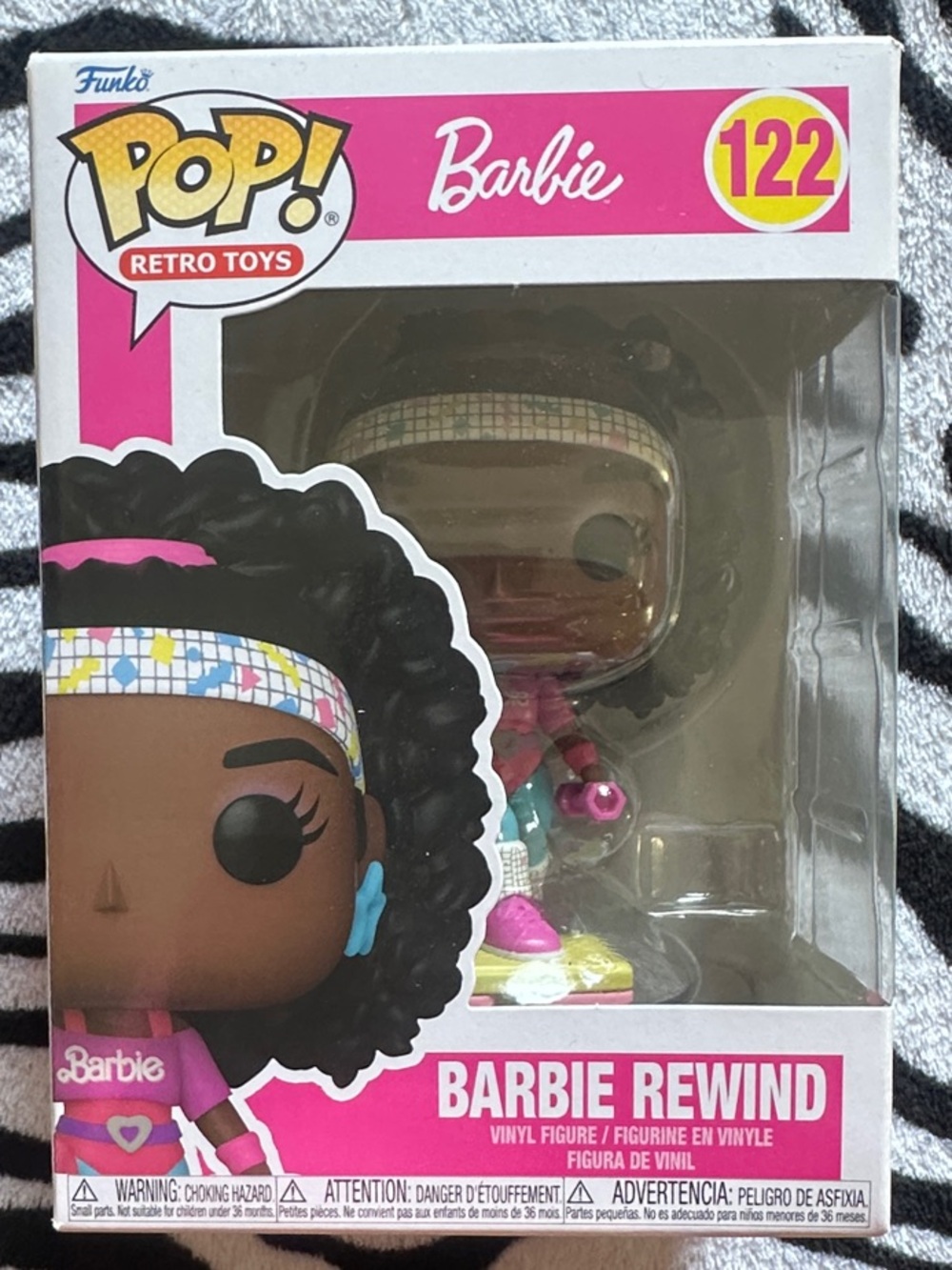 Funko Barbie Rewind 122 - Pink, Black, Multicolor Headband Vinyl Figure